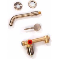 Смеситель Hansberge H211 (бронза) - Превью изображения №5 — Интернет-магазин Time-Shop