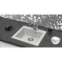 Кухонная мойка Berge BR-4803 (серый матовый) - Превью изображения №2 — Интернет-магазин Time-Shop