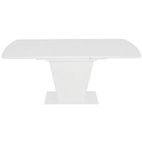 Кухонный стол ЭлиГард Sheldon 118(157)х72х76 (белый структурный) - Превью изображения №2 — Интернет-магазин Time-Shop