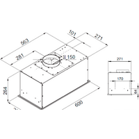 Кухонная вытяжка KUPPERSBERG Ibox 60 X - Превью изображения №4 — Интернет-магазин Time-Shop