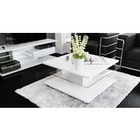 Журнальный столик Трия Diamond тип 1 (белый глянец) - Превью изображения №2 — Интернет-магазин Time-Shop