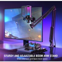 Проводной микрофон FIFINE A6T (черный) - Превью изображения №5 — Интернет-магазин Time-Shop