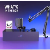 Проводной микрофон FIFINE A6T (черный) - Превью изображения №6 — Интернет-магазин Time-Shop