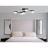 Припотолочная люстра Ambrella light FL4835/5 BK - Превью изображения №6 — Интернет-магазин Time-Shop