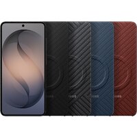 Чехол для телефона Samsung Carbon Magnet Case для Samsung Galaxy S26 (темно-синий) - Превью изображения №6 — Интернет-магазин Time-Shop
