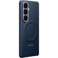 Чехол для телефона Samsung Carbon Magnet Case для Samsung Galaxy S26 (темно-синий) - Превью изображения №4 — Интернет-магазин Time-Shop