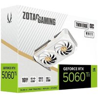 Видеокарта ZOTAC Gaming GeForce RTX 5060 Ti 16GB Twin Edge OC White Edition ZT-B50620Q-10M - Превью изображения №6 — Интернет-магазин Time-Shop