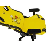Игровое (геймерское) кресло Knight Craft Dragon (желтый экокожа) - Превью изображения №12 — Интернет-магазин Time-Shop