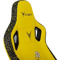 Игровое (геймерское) кресло Knight Craft Dragon (желтый экокожа) - Превью изображения №15 — Интернет-магазин Time-Shop