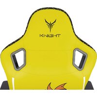 Игровое (геймерское) кресло Knight Craft Dragon (желтый экокожа) - Превью изображения №5 — Интернет-магазин Time-Shop