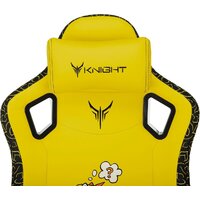 Игровое (геймерское) кресло Knight Craft Dragon (желтый экокожа) - Превью изображения №13 — Интернет-магазин Time-Shop