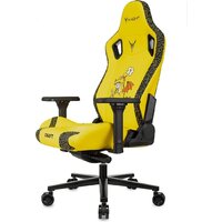 Игровое (геймерское) кресло Knight Craft Dragon (желтый экокожа) - Превью изображения №8 — Интернет-магазин Time-Shop