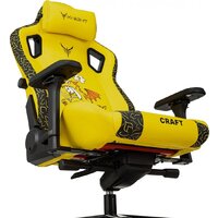 Игровое (геймерское) кресло Knight Craft Dragon (желтый экокожа) - Превью изображения №16 — Интернет-магазин Time-Shop