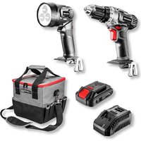  GRAPHITE 58G016 (шуруповерт, фонарь, 1 АКБ, сумка) - Превью изображения №2 — Интернет-магазин Time-Shop