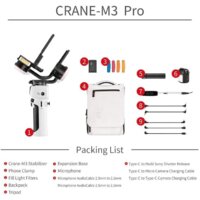 Стабилизатор Zhiyun Crane M3 Pro - Превью изображения №8 — Интернет-магазин Time-Shop