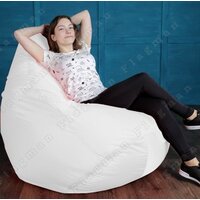 Кресло-мешок Flagman Груша Мега Г3.1-00 (белый) - Превью изображения №11 — Интернет-магазин Time-Shop