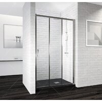 Душевая дверь RGW PA-13 140 (хром/прозрачное стекло) - Превью изображения №2 — Интернет-магазин Time-Shop