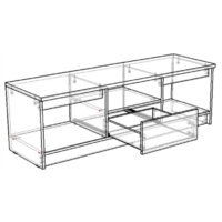 Тумба НК-Мебель Ларго 71160300 (дуб сонома) - Превью изображения №3 — Интернет-магазин Time-Shop