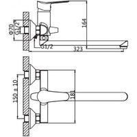 Смеситель AV Engineering AVLAW7-A589-638 - Превью изображения №2 — Интернет-магазин Time-Shop
