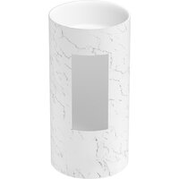 Умывальник Wellsee Chalice Perfection 230619000 (отдельностоящий, без отверстия под смеситель, цвет матовый белый мрамор/глянцевый белый) - Превью изображения №3 — Интернет-магазин Time-Shop