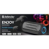 Беспроводная колонка Defender Enjoy S1000 (черный) - Превью изображения №6 — Интернет-магазин Time-Shop