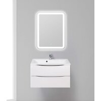  BelBagno Тумба под умывальник Marino-800-2C-SO-BL-P (bianco lucido) - Превью изображения №2 — Интернет-магазин Time-Shop