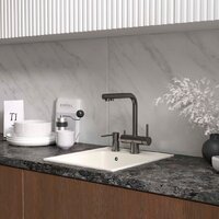 Кухонная мойка Reflexion Quadra RF0243WH - Превью изображения №2 — Интернет-магазин Time-Shop