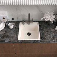 Кухонная мойка Reflexion Quadra RF0243WH - Превью изображения №3 — Интернет-магазин Time-Shop