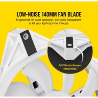 Комплект вентиляторов для корпуса Corsair iCUE QL140 RGB White Dual Pack CO-9050106-WW - Превью изображения №19 — Интернет-магазин Time-Shop