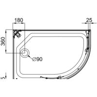 Душевая кабина Triton Коралл А3 120x80 L (мозаика) - Превью изображения №11 — Интернет-магазин Time-Shop