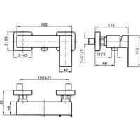 Смеситель Ahti Kotka KO305000 - Превью изображения №2 — Интернет-магазин Time-Shop