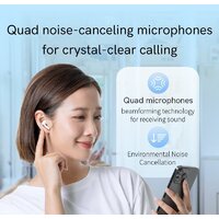 Наушники QCY AilyPods T20 (белый) - Превью изображения №13 — Интернет-магазин Time-Shop