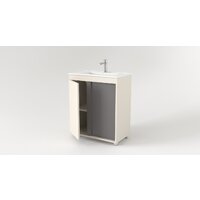  Дабер Тумба под умывальник 013 WeltWasser Deilbach 7517-70 Т13.7W.0.19 (бежевый/серый) - Превью изображения №2 — Интернет-магазин Time-Shop