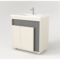  Дабер Тумба под умывальник 015 Тобага/Эридан 80 Т15.8Т.0.19 (бежевый/серый) - Превью изображения №3 — Интернет-магазин Time-Shop