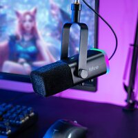 Проводной микрофон FIFINE AM8T (черный) - Превью изображения №4 — Интернет-магазин Time-Shop