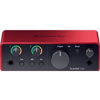 Аудиоинтерфейс Focusrite Scarlett Solo (4-е поколение) - Превью изображения №2 — Интернет-магазин Time-Shop