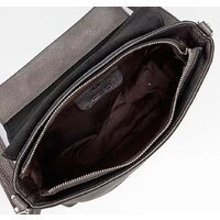 Женская сумка Poshete 892-H8345H-DSV (темный серебристый) - Превью изображения №3 — Интернет-магазин Time-Shop