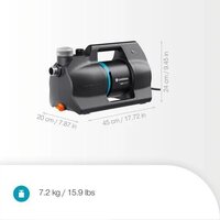 Садовый насос Gardena 4600 Silent 9070-20 - Превью изображения №5 — Интернет-магазин Time-Shop