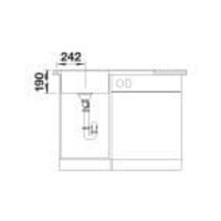 Кухонная мойка Blanco Zenar 45 S-F 527362 (левая, вулканический серый) - Превью изображения №5 — Интернет-магазин Time-Shop