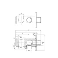 Душевая система  Deante Hiacynt BXYZ0QHM - Превью изображения №8 — Интернет-магазин Time-Shop