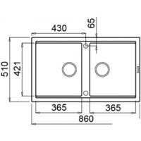 Кухонная мойка Elleci Best 450 Dark Grey K99 - Превью изображения №2 — Интернет-магазин Time-Shop