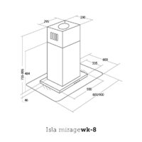 Кухонная вытяжка Akpo Isla Mirage 60 WK-9 - Превью изображения №3 — Интернет-магазин Time-Shop