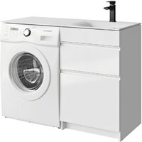  Aqwella Тумба под умывальник Duet L DU01052N - Превью изображения №2 — Интернет-магазин Time-Shop