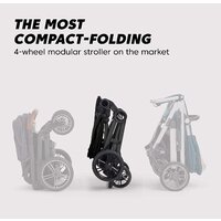 Универсальная коляска Baby Jogger City Sights (dark slate) - Превью изображения №2 — Интернет-магазин Time-Shop