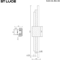 Бра ST Luce SL6116.361.02 - Превью изображения №3 — Интернет-магазин Time-Shop
