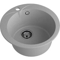 Кухонная мойка GranFest Rondo 480 (серый) - Превью изображения №3 — Интернет-магазин Time-Shop