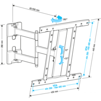 Кронштейн для телевизора Holder LCD-SU4601 - Превью изображения №4 — Интернет-магазин Time-Shop