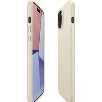 Чехол для телефона Spigen Thin Fit для iPhone 15 ACS06782 (бежевый) - Превью изображения №4 — Интернет-магазин Time-Shop