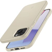 Чехол для телефона Spigen Thin Fit для iPhone 15 ACS06782 (бежевый) - Превью изображения №5 — Интернет-магазин Time-Shop