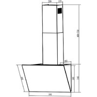 Кухонная вытяжка Nord (Nordfrost) HM 6080 B - Превью изображения №7 — Интернет-магазин Time-Shop